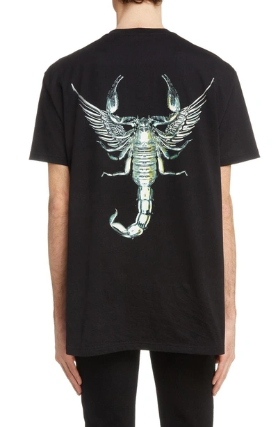 Shop Givenchy Scorpio Graphic T-shirt In Black