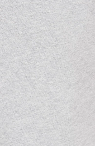 Shop Y-3 Logo Print French Terry Shorts In Grey