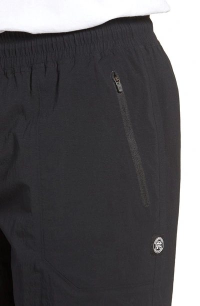 Shop Reigning Champ Stretch Nylon Shorts In Black