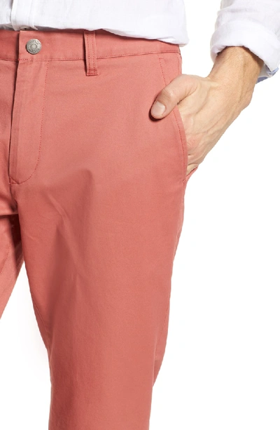 Shop Bonobos Slim Fit Stretch Washed Chinos In Rich Coral