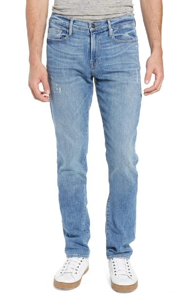 Shop Frame L'homme Slim Straight Fit Jeans In Russel Cave