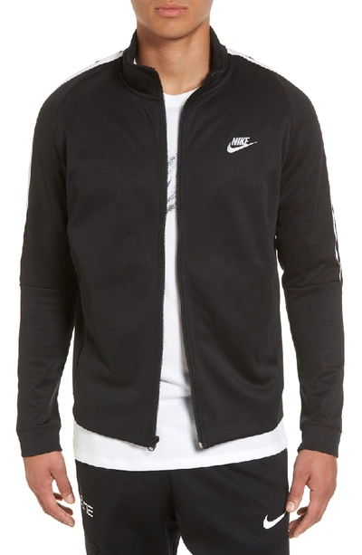 Nike Men's Sportswear Poly Knit Jacket, Black | ModeSens