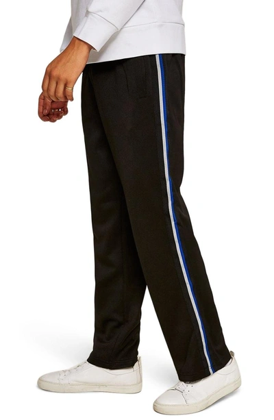 Shop Topman Classic Tricot Taped Jogger Pants In Black Multi