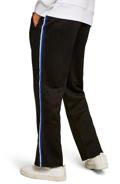 Shop Topman Classic Tricot Taped Jogger Pants In Black Multi