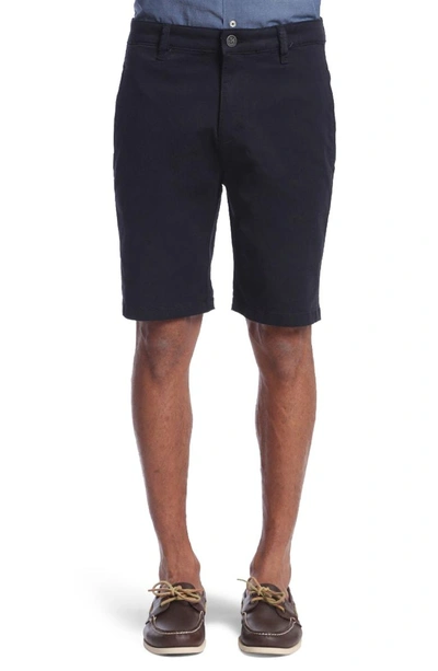 Shop 34 Heritage Nevada Twill Shorts In Blue
