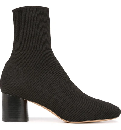 Shop Vince Tasha Sock Bootie In Black