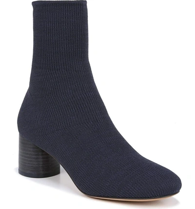 Shop Vince Tasha Sock Bootie In Marine