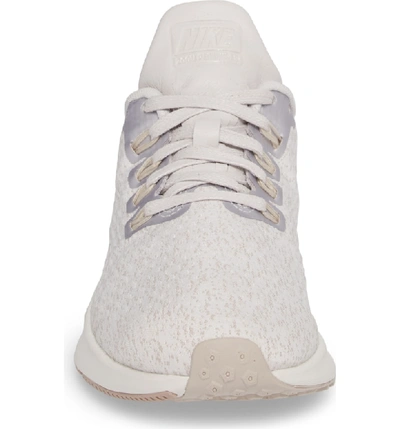 Shop Nike Air Zoom Pegasus 35 Premium Running Shoe In Grey/ Moon Particle/ White