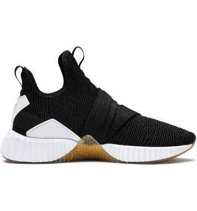 Puma defy clearance varsity knit sneakers