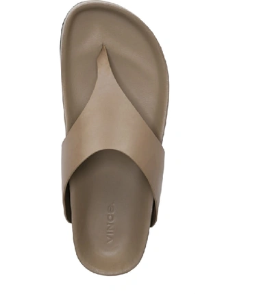 Shop Vince Padma Platform Sandal In Warm Taupe