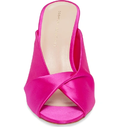 Shop Loeffler Randall Laurel Slide Sandal In Fuchsia