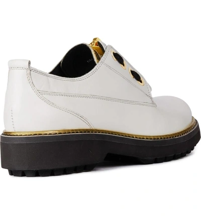 Shop Geox Asheely Oxford In White Leather