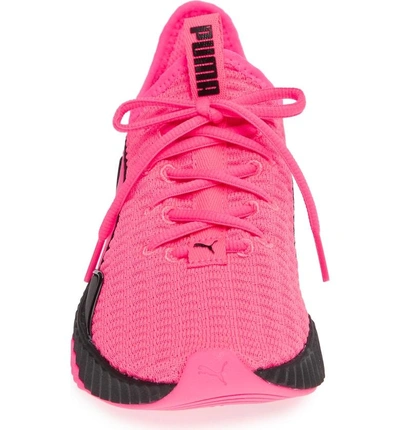 Shop Puma Defy Sneaker In Knockout Pink/  Black