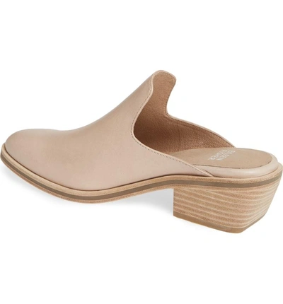 Shop Eileen Fisher Mule In Natural Leather