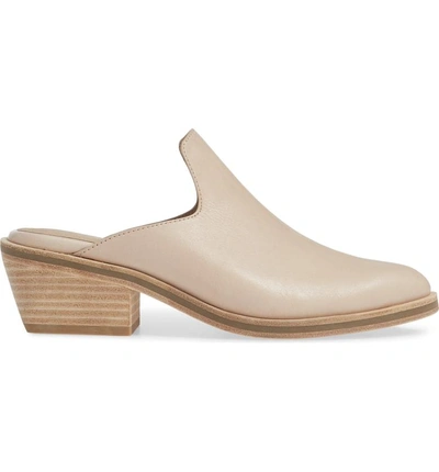 Shop Eileen Fisher Mule In Natural Leather