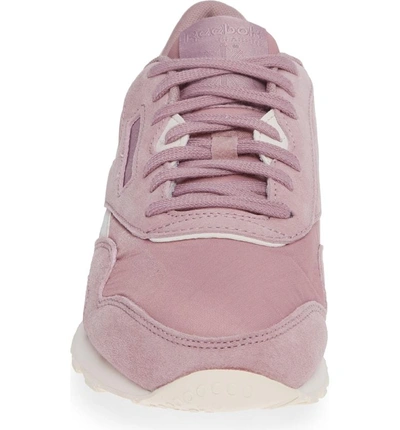 Shop Reebok Classic Sneaker In Infused Lilac/ Pale Pink