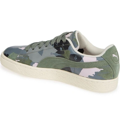 Shop Puma 'suede Classic' Sneaker In Laurel Wreath-white-orchid