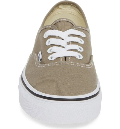 Shop Vans 'authentic' Sneaker In Desert Taupe/ True White