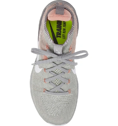 Shop Nike Metcon Dsx Flyknit 2 Training Shoe In Matte Silver/ White