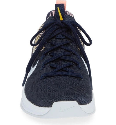 Shop Nike Metcon Dsx Flyknit 2 Training Shoe In College Navy/ Blue Tint/ Pink