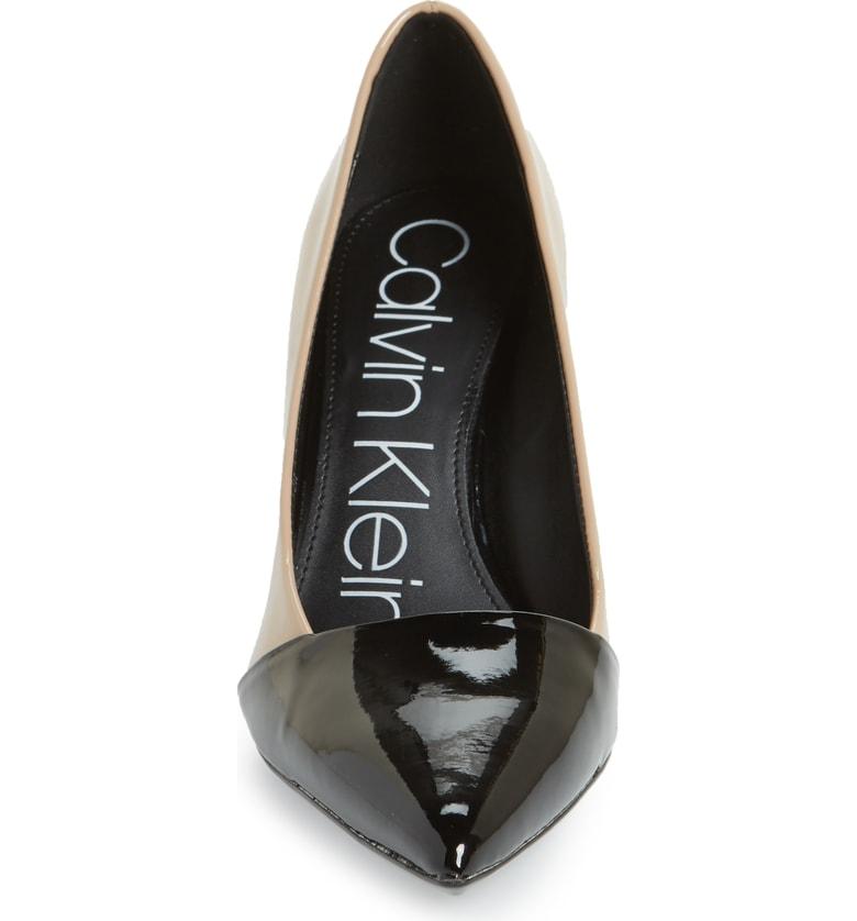 calvin klein roslyn pointed toe pump