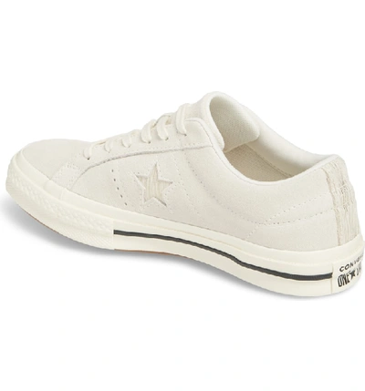 Shop Converse One Star Suede Low Top Sneaker In Egret Suede