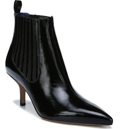 Shop Diane Von Furstenberg Mollo Chelsea Bootie In Black/ Black