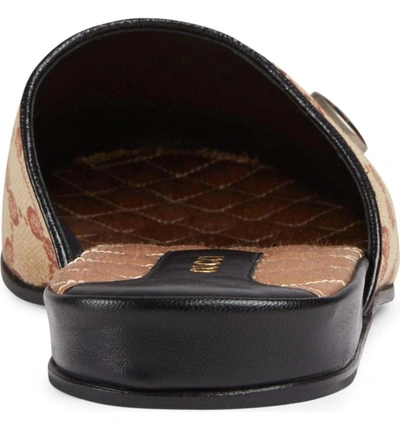 Shop Gucci La Flamel Mule In Beige