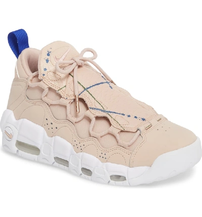 Shop Nike Air More Money Sneaker In Particle Beige/ White