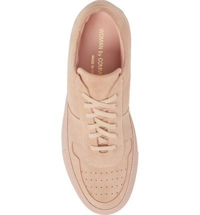 Shop Common Projects Bball Low Top Sneaker In Blush