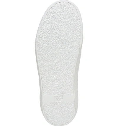 Shop Diane Von Furstenberg Tess Lace-up Sneaker In White/ Lipstick