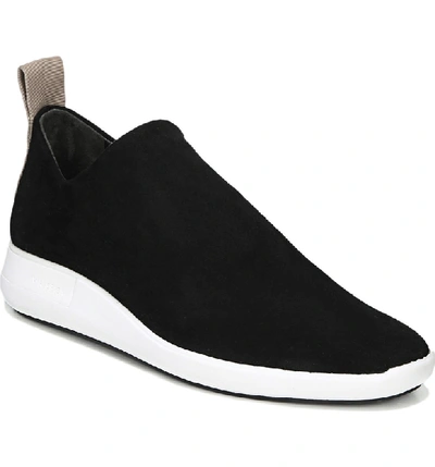 Shop Via Spiga Marlow Slip-on Sneaker In Black Suede