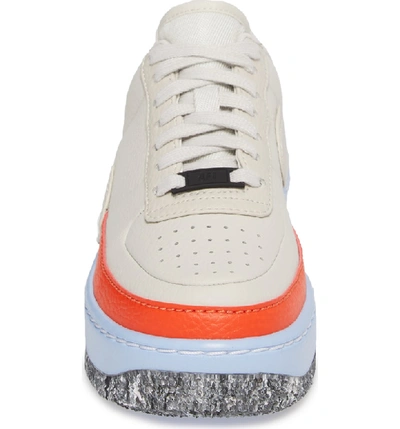 Shop Nike Air Force 1 Jester Xx Sneaker In Light Bone/ Team Orange