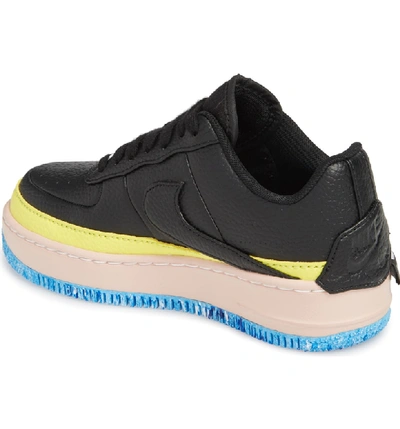 Shop Nike Air Force 1 Jester Xx Sneaker In Black/ Sonic Yellow/ Orange