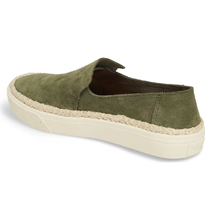Shop Toms Sunset Slip-on In Pine Suede