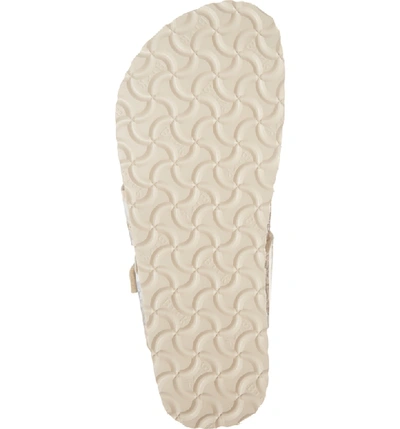Shop Birkenstock Tabora Birko-flor Slide Sandal In Crystal Rose Leather