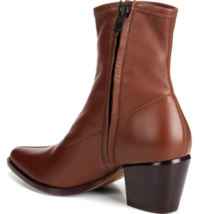 Shop Vince Hayek Bootie In Jasper Brown