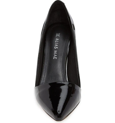 Shop Alias Mae Talise Pump In Black Patent Leather