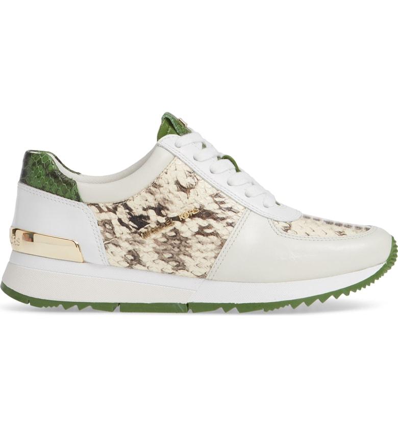michael kors snakeskin sneakers