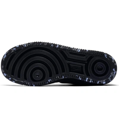 Shop Nike Air Force 1 Upstep Lx Shoe In Black/ Black-white