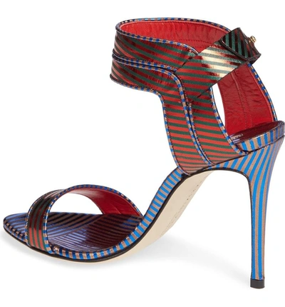 Shop Marskinryyppy Wynona Stripe Sandal In Multi-color Striped