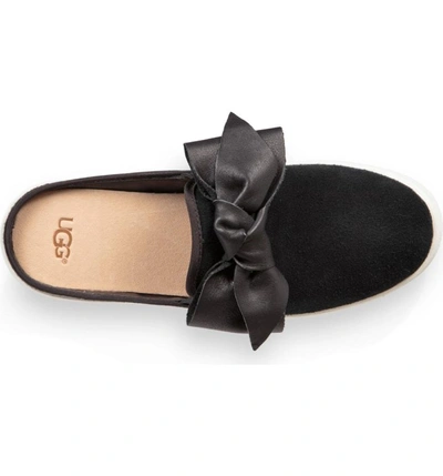 Shop Ugg Ida Mule Sneaker In Black Suede