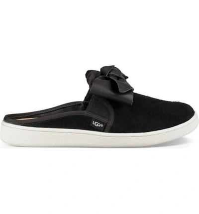 Shop Ugg Ida Mule Sneaker In Black Suede