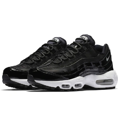 Shop Nike Air Max 95 Special Edition Running Shoe In Black/ Black Reflect Silver