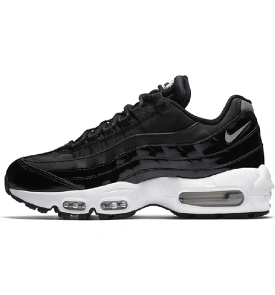 Shop Nike Air Max 95 Special Edition Running Shoe In Black/ Black Reflect Silver
