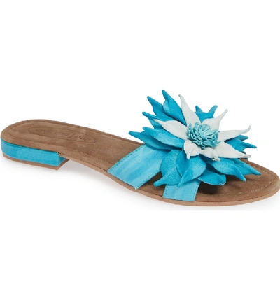 Shop Sheridan Mia Stella Sandal In Turquoise Leather