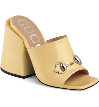 Shop Gucci Lexi Slide Sandal In Burro