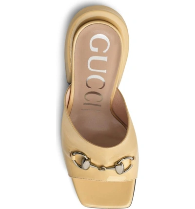 Shop Gucci Lexi Slide Sandal In Burro