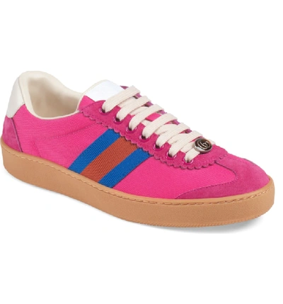 Shop Gucci G74 Low Top Sneaker In Pink