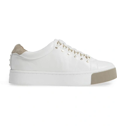 Shop Joie Handan Lace-up Sneaker In White